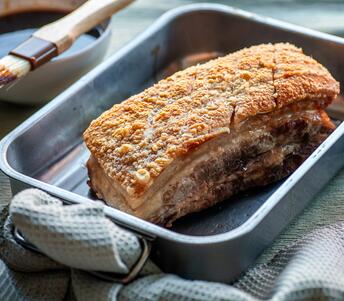 air fried pork belly