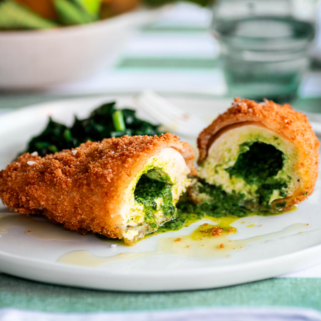 chicken kiev cooked