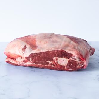 lamb shoulder on marble background 