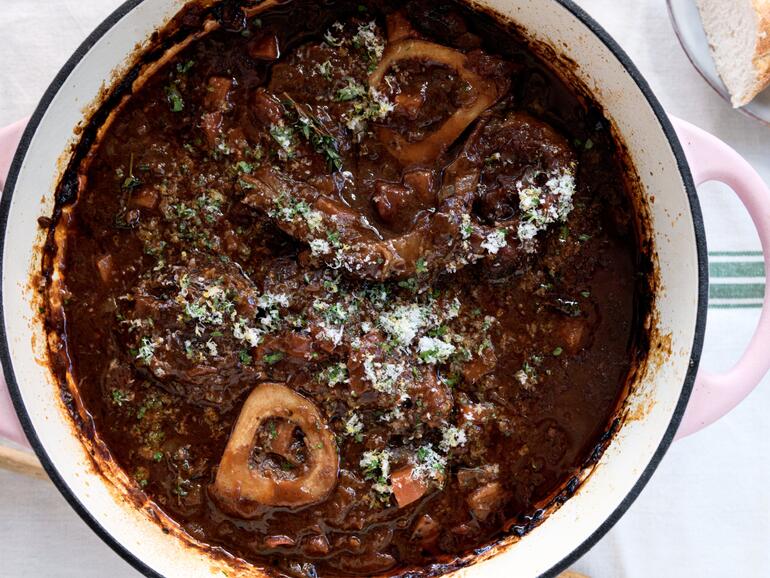 Photograph of How To Cook Beef Shin Osso Bucco style