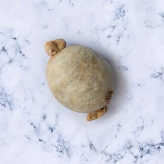 traditional haggis on marble background 