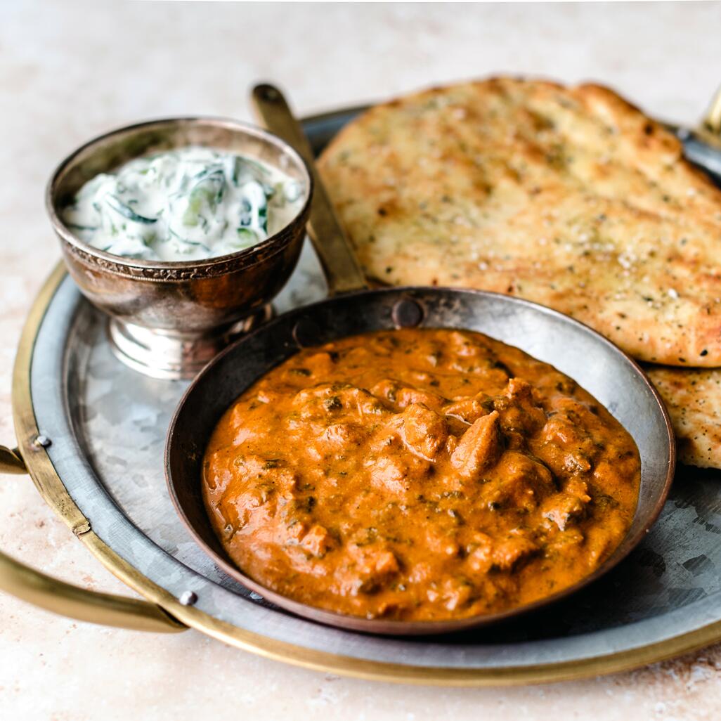 creamy tikka masala cooked