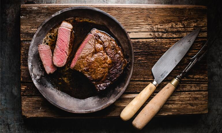  thick cut rib eye steak recipe