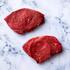 Braising Steak on marble background