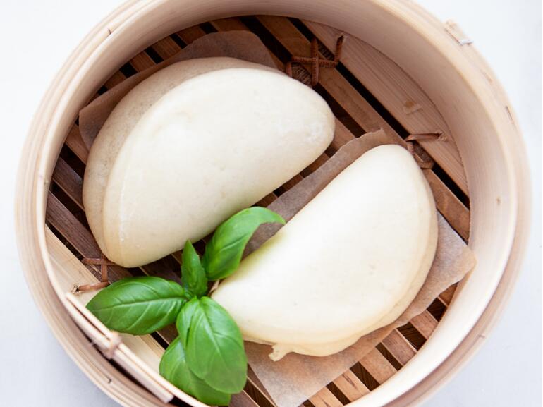 cooked hirata steamed buns