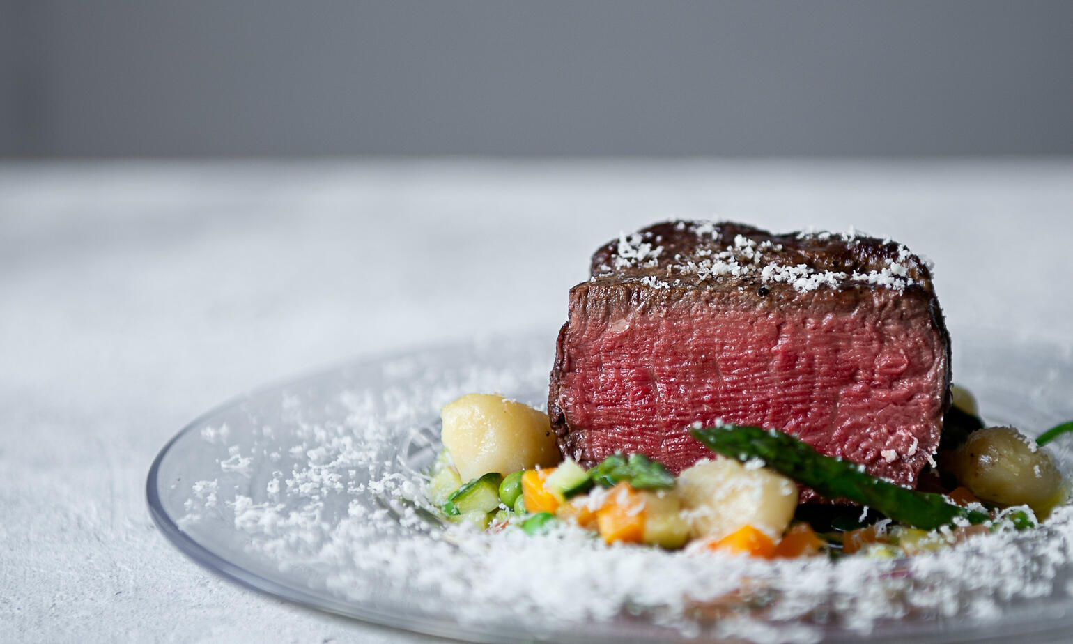 sous vide fillet steak cooked 