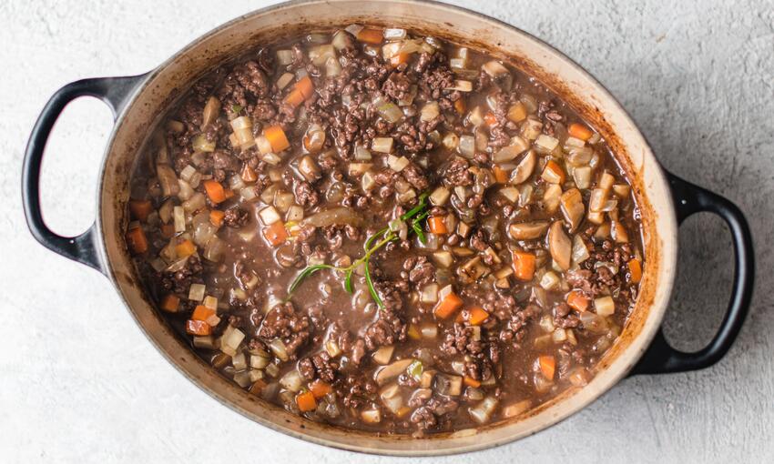 cooking wild venison ragu 