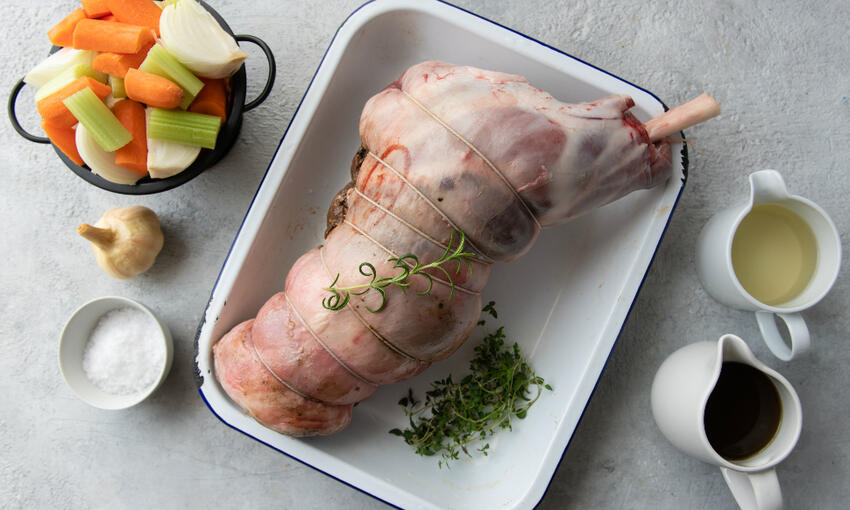 bordelaise style seven hour leg of lamb recipe ingredients