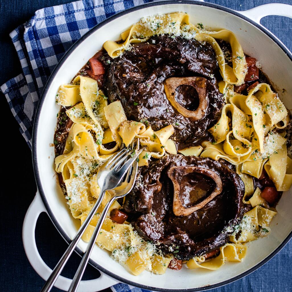 osso buco cooked