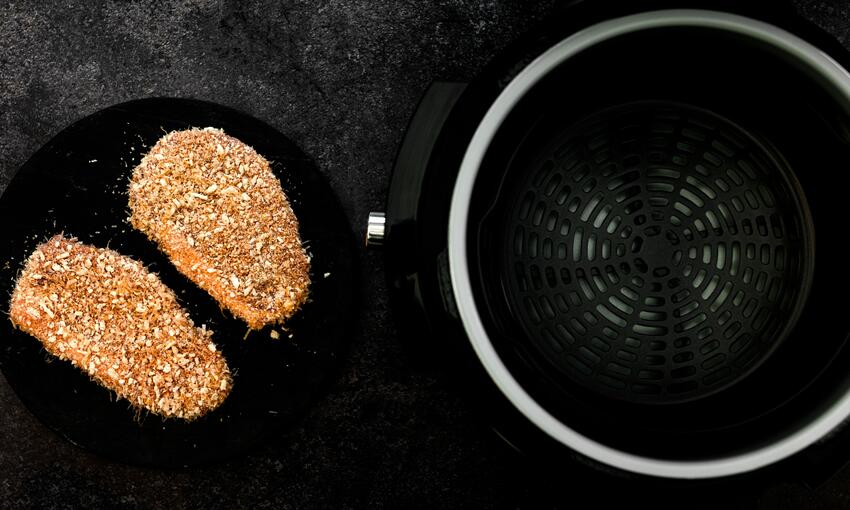 breaded pork cutlet and air fryer