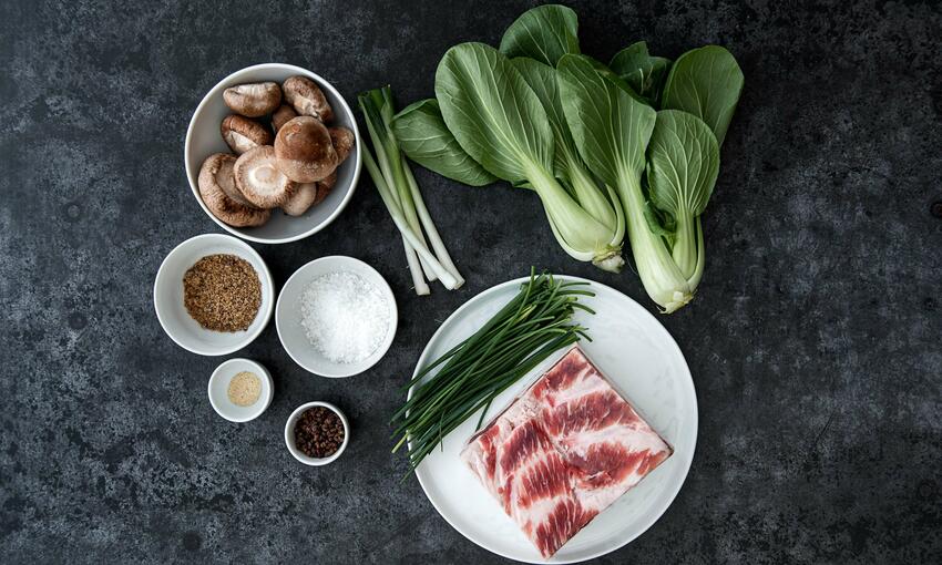 salt & szechuan pepper belly pork recipe ingredients