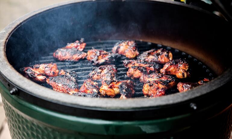 korean chicken wings bbq