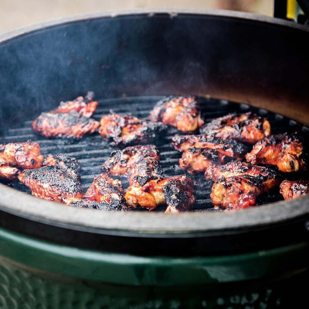 korean chicken wings cooked